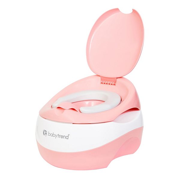 Baby Trend 3-in-1 Pink Potty Seat Toilet