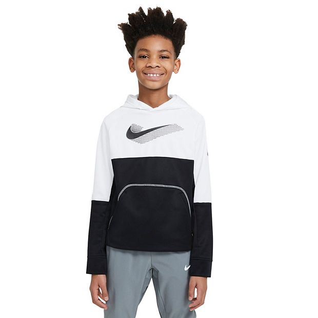 Nike therma fit hoodie sales boys