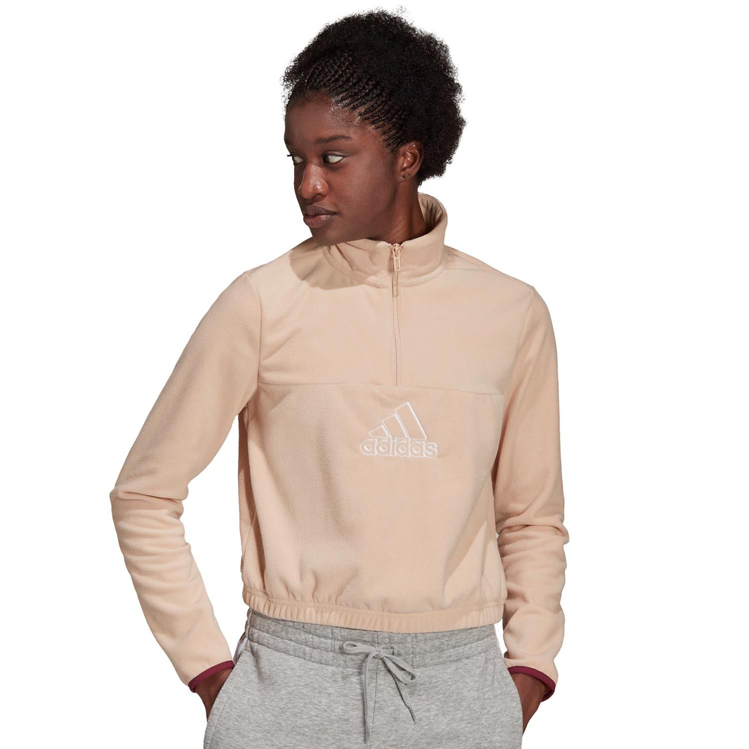 adidas zip sweatshirt