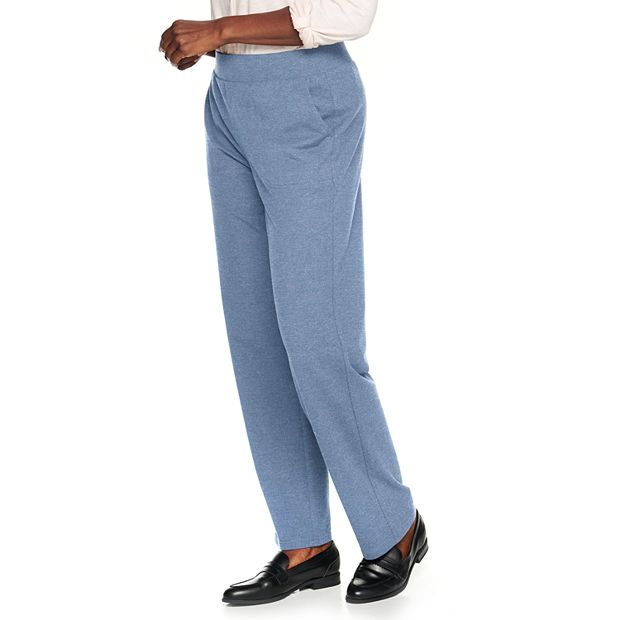 Women's Croft & Barrow® Straight-Leg Velour Pants