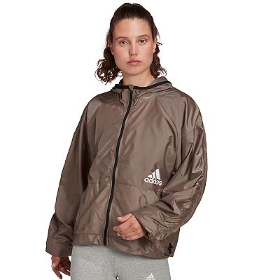 Women s adidas x Zoe Saldana Collection Windbreaker Jacket