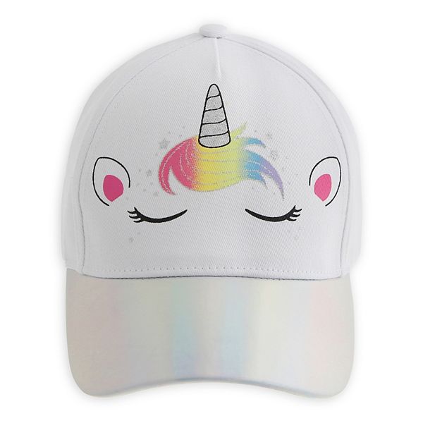 Girls Elli by Capelli Unicorn Shine Baseball Hat
