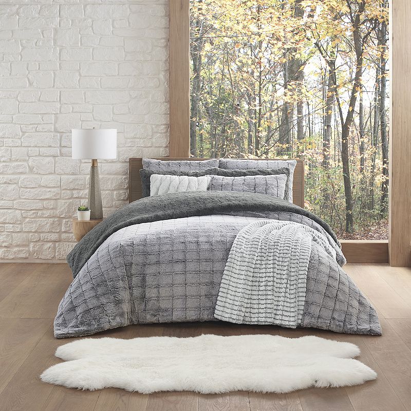 Ugg faux fur comforter set sale