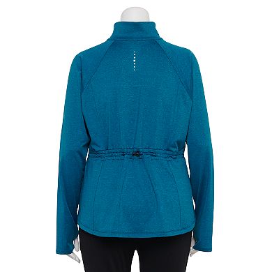Plus Size Tek Gear® Quarter-Zip Performance Jacket
