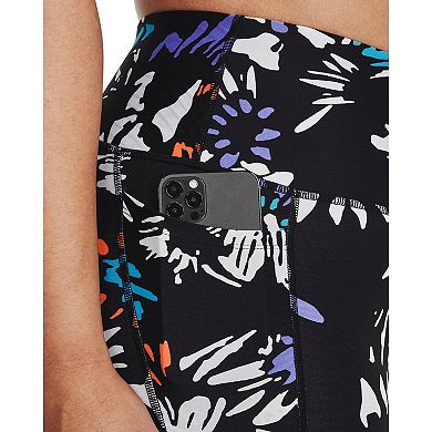 Plus Size Women's Under Armour Tech High-Waisted Printed Ankle Leggings