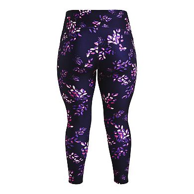 Plus Size Women's Under Armour Tech High-Waisted Printed Ankle Leggings