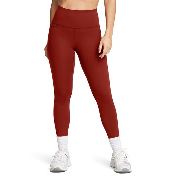 Women's Under Armour Motion Leggings - Earthen Orange (X SMALL)