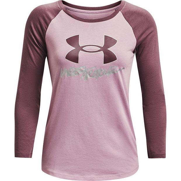 Under armour baseball tee on sale womens