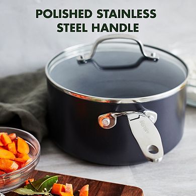 GreenPan Valencia Pro Ceramic Nonstick 2-qt. Saucepan