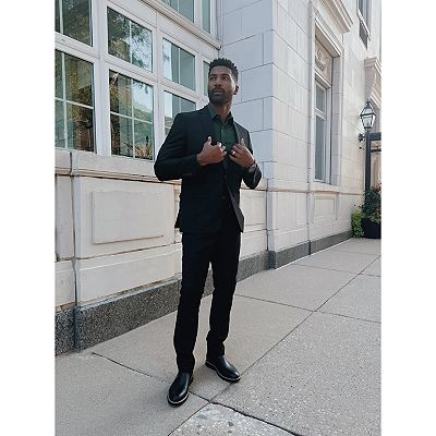 スーツ ANCELLM barbell object ab suit 01 black STEEL ANCELLM BARBELL OBJECT AB SUIT 01