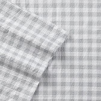Shavel Home Seersucker Sheet Set with Pillowcases