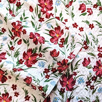 Shavel Home Seersucker Sheet Set with Pillowcases