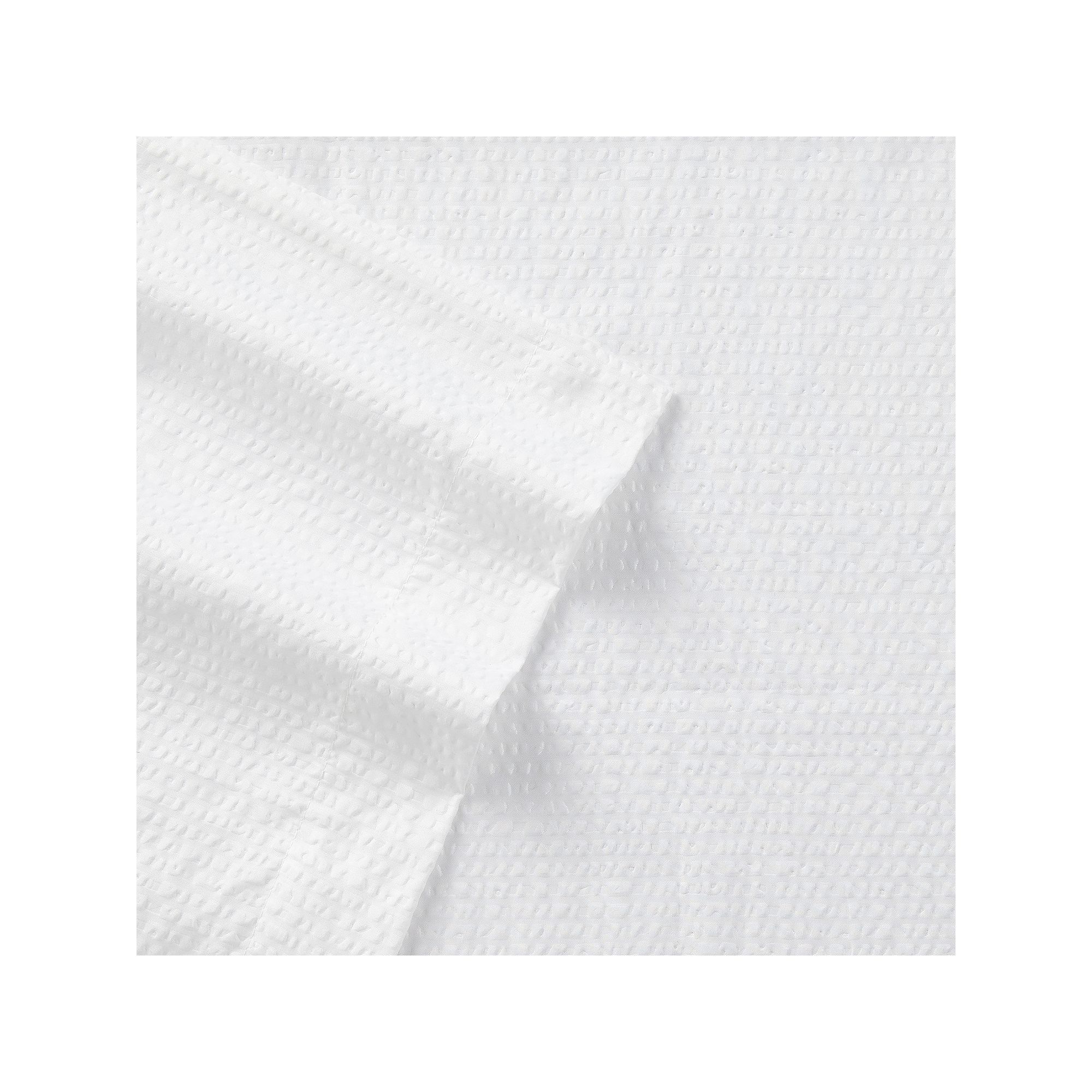 Shavel Home Seersucker Sheet Set with Pillowcases, White