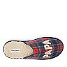 Men's Dearfoams Papa Bear Scuff Slippers