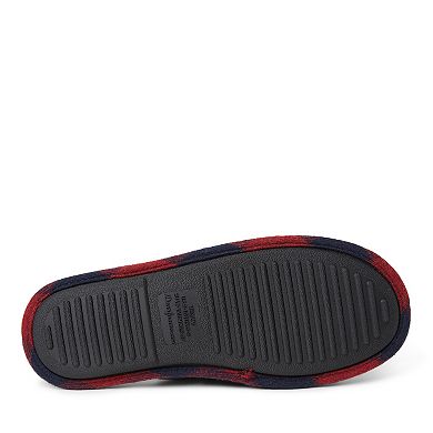 Dearfoams Tyler Holiday Adult Scuff Slippers