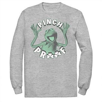 Disney's The Muppets St. Patrick's Day Kermit The Frog Pinch Proof Men's Tee