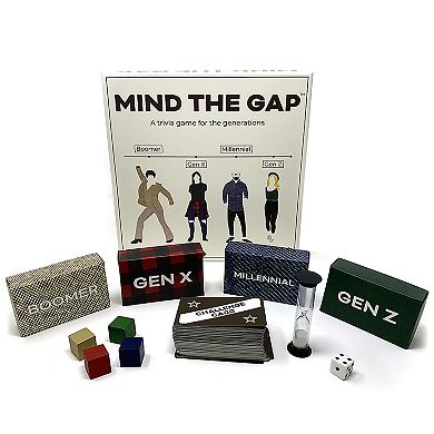 Mind the Gap: A Generational Trivia Game by SolidRoots LLC
