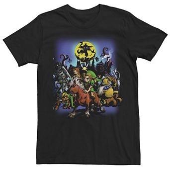 Men's Nintendo Zelda Moon Dance Group Shot Tee