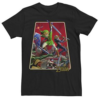 Men's Zelda Link Battle Shot Tee