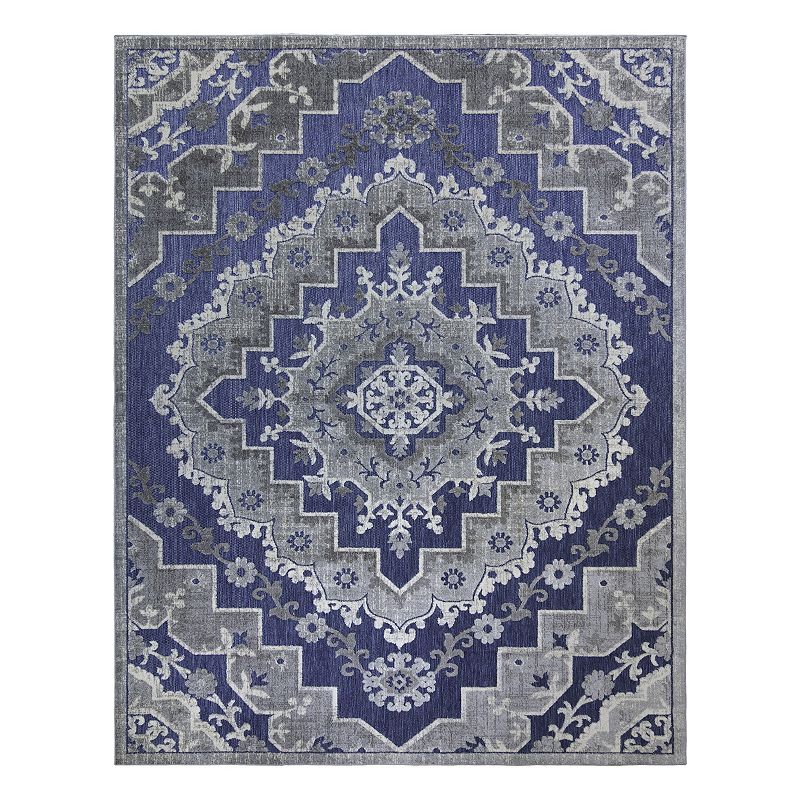 Avenue 33 Fosel Arasi Indoor Outdoor Rug, Blue, 9X13 Ft