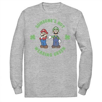 Men's Nintendo Super Mario St. Patty's Not Wearing Green Tee