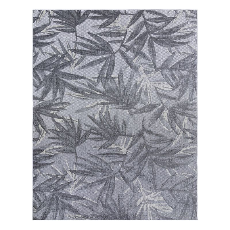 Avenue 33 Fosel Bumba Indoor Outdoor Rug, Grey, 9X13 Ft