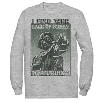 Men's Star Wars Vader Disturbing St. Patrick's Tee