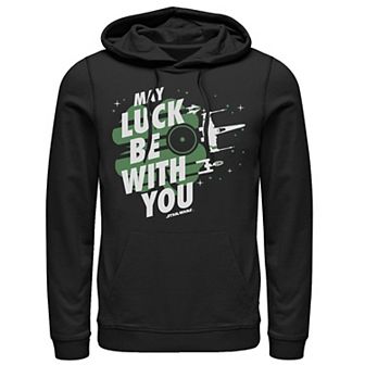 Men's Star Wars May Luck Be With You St. Patty's Hoodie