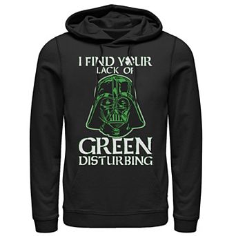 Men's Star Wars Vader Lack Of Green St. Patrick Hoodie