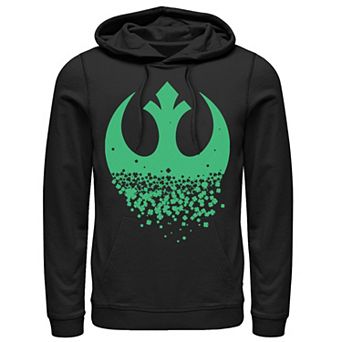 Men's Star Wars Saint Patrick's Day Rebel Alliacne Hoodie
