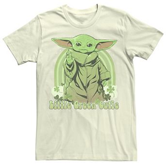 Men's Star Wars The Mandalorian Little Green Guy Tee