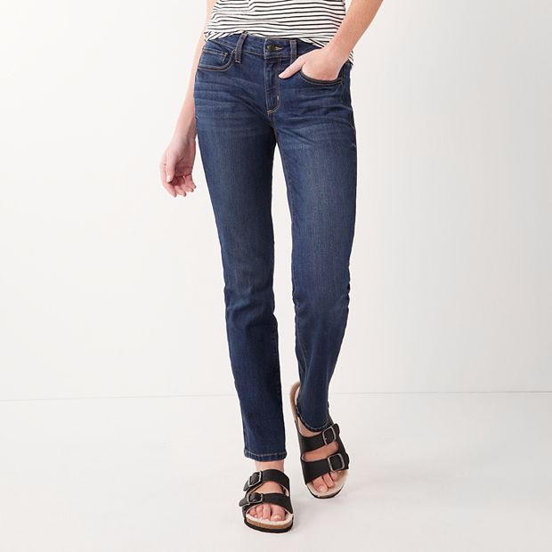 Petite Sonoma Goods For Life® Mid-Rise Skinny Jeans