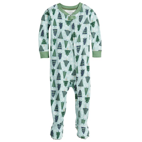 LC Lauren Conrad Jammies For Your Families® Aqua Winter Tree