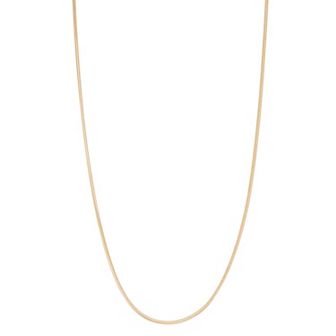 Jordan Blue 14k Gold Filled 2 mm Snake Chain Necklace