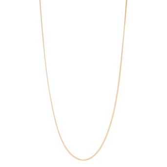 Jordan Blue 14k Gold Filled 2.2 mm Double Curb Chain Necklace