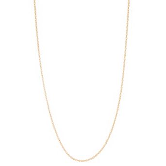 Jordan Blue 14k Gold Filled 2.3 mm Rope Chain Necklace