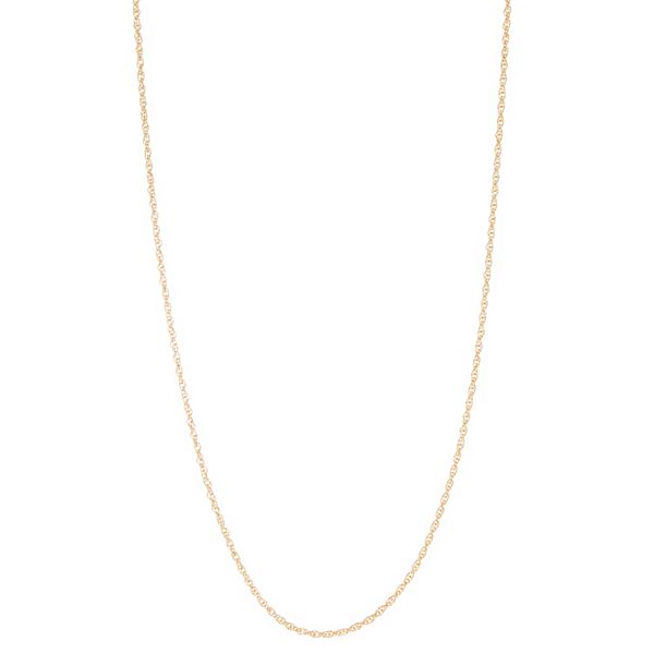 Jordan Blue 14k Gold Filled 2.3 mm Rope Chain Necklace