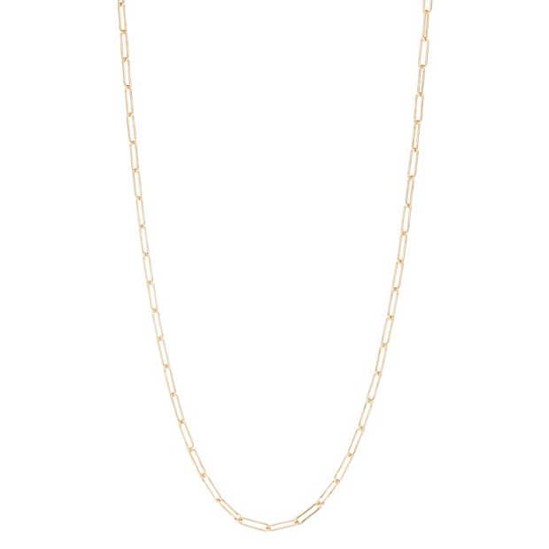 Kohl's 14k gold on sale chain