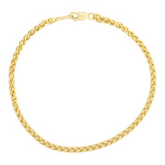 Jordan Blue 14k Gold-Filled Wheat Chain Bracelet
