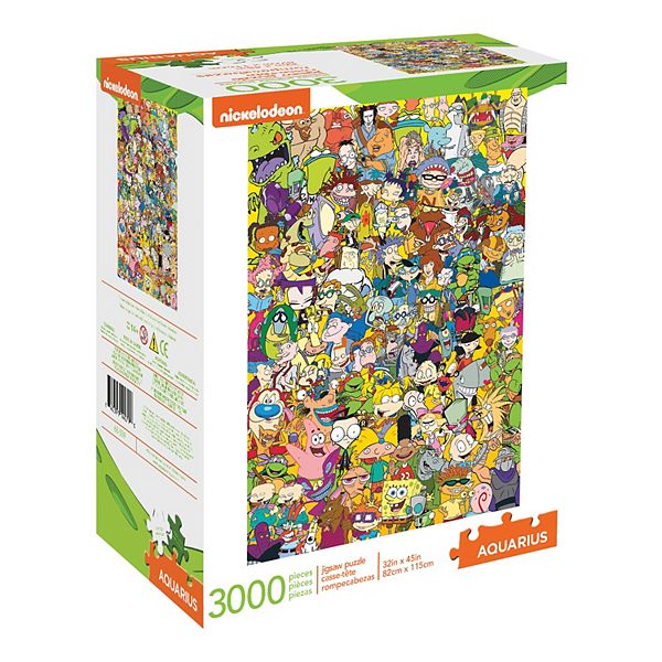 Aquarius 90s Nickelodeon Cartoon 3000-Piece Puzzle