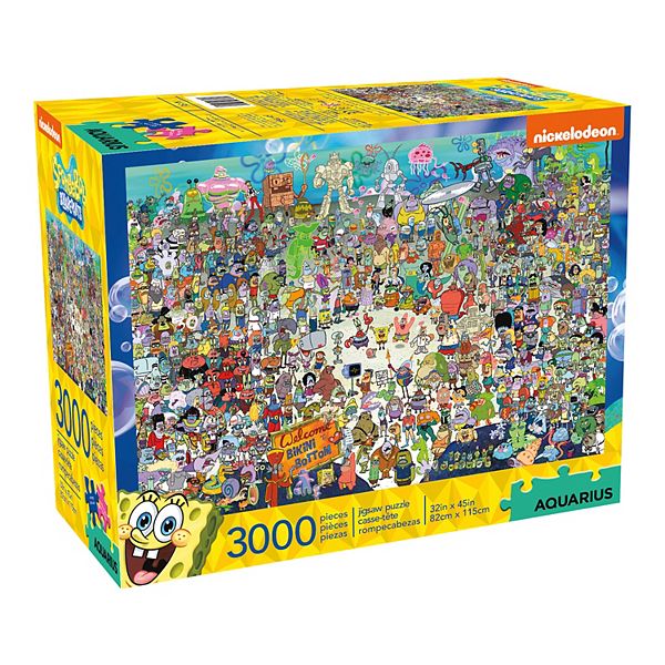 Aquarius Spongebob Bikini Bottom 3000 Piece Puzzle