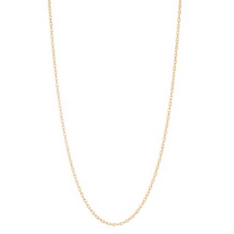 Jordan Blue 14k Gold Filled 2.8 mm Rope Chain Necklace