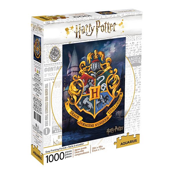 Aquarius Harry Potter Hogwarts Crest 1000-Piece Puzzle