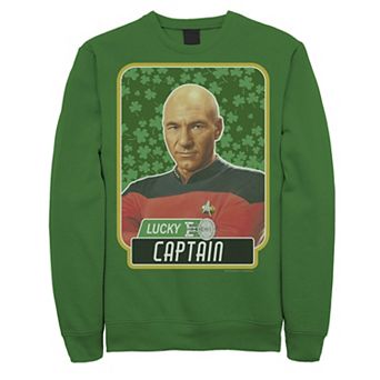 Men's Star Trek Next Generation St. Patty's Captain Sweatshirt