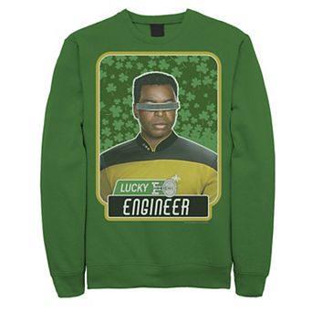 Men's Star Trek Next Generation St. Patty's Engineer Sweatshirt