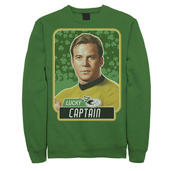 Men's Star Trek Next Generation St. Patty's Captain Sweatshirt