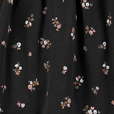 Baby Girl Carter's 2-Piece Floral Bodysuit Dress & Headband Set