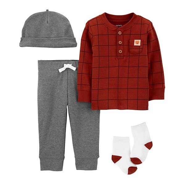 Baby Boy Carter's 4-Piece Outfit Set