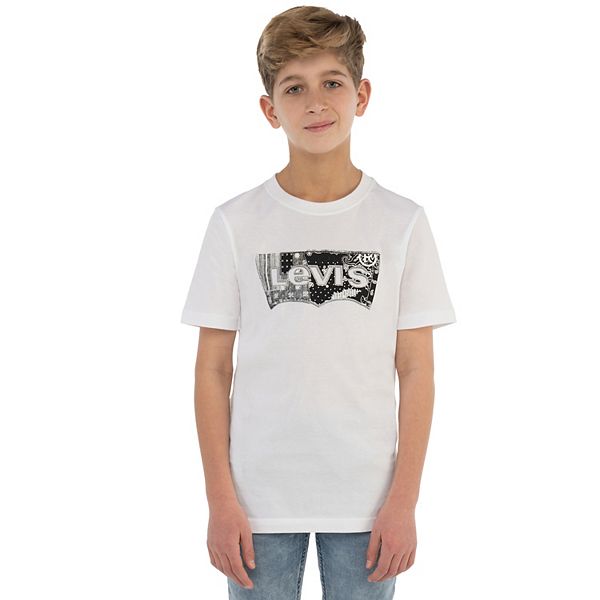 Boys 8-20 Levi's® Bandana Print Batwing Logo Graphic Tee