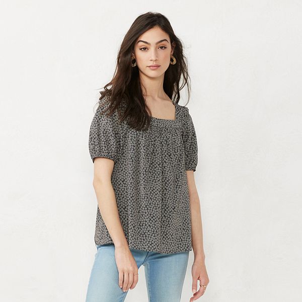 Kohls womens discount peasant tops